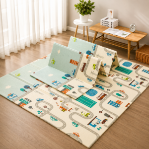Piso Alfombra Plegable Reversible 2 x 1.8 metros