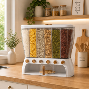 Dispensador De Cereales Rectangular 6 Divisiones